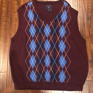 Color block vest